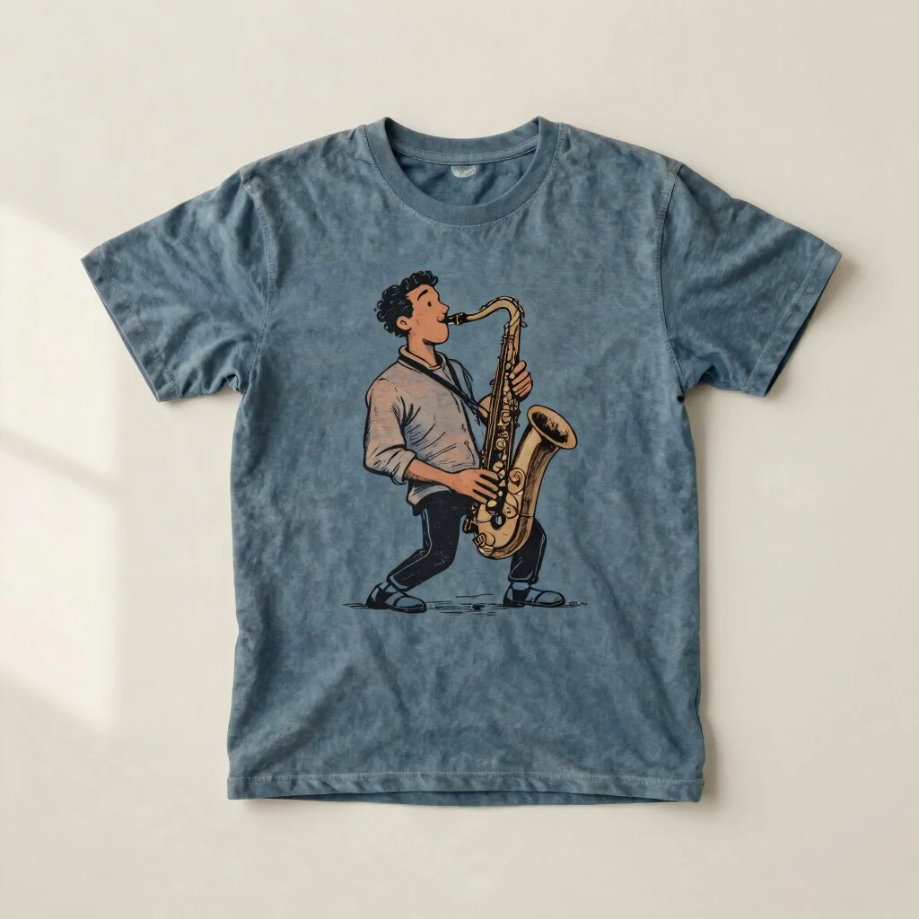 Sidewalk Sax Tee